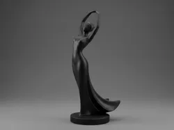 3D printer bestanden | 3MF | Female figure decor