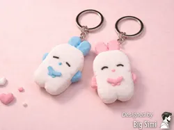 3D printer bestanden | 3MF | Valentine's keychain His and Her