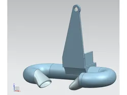 Anycubic i3 Mega fan duct for 5015 radial fan