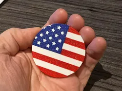 Creality Cloud | US flag Backpack Clip | ملفات الطابعة ثلاثية الأبعاد