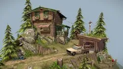DAE Diorama - Forest Loner