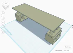 Desk Train Stand