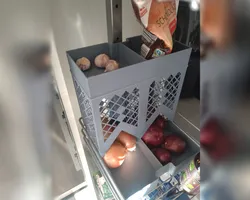 Dispenser for a Pull Out Larder