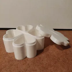 Fișiere pentru imprimante 3D | Fișier 3MF | A 4 heart box