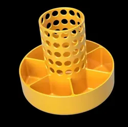 Fișiere pentru imprimante 3D | Fișier 3MF | Round desk organizer