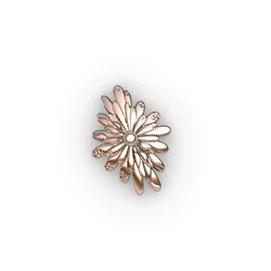 Jewelry & Accessories STL Descărcare - Floral pendant - Christina3d