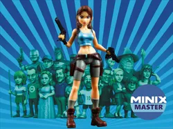 lara croft minix figure