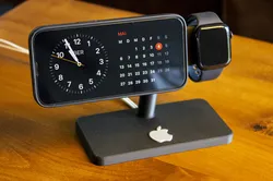 Magsafe charger stand for iPhone and Apple Watch