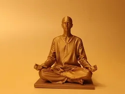 Meditation statue