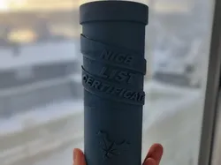 Nice List Certificate Scroll Tube