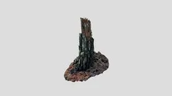 Pine tree stump