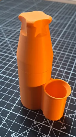 Seconds glue case with silica gel