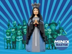 virgin mary minix figure