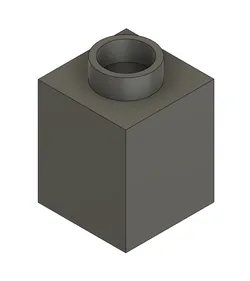 1x1 Brick Vase