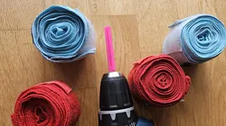 Boxing Bandage Roller Drill Attachment