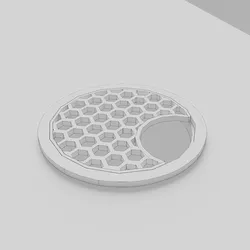 Desk hole cover