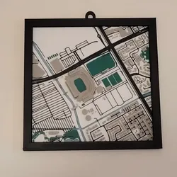 Fișiere pentru imprimante 3D | Fișier 3MF | Stevi's Stadium - Santa Clara - Super Bowl LX