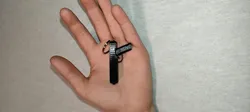 gun keychain