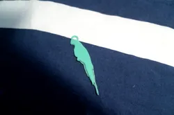 Macaw keychain