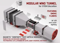 Modular Wind Tunnel for STEM Education