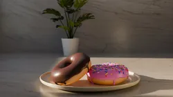 Plain or Sprinkle Donut