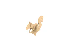 Press-fit Squirrel Puzzle