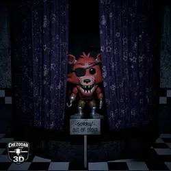Sculptures & Artworks STL Download - Foxy the Pirate Funko Style – FNAFby Chezodar