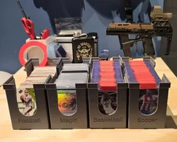 Stackable Trading Card Storage Bins