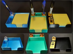 Sticky Note & Pen Holder