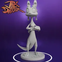 Characters & Creatures STL Descărcare - Jak & Daxter - Daxter - BOSSposes