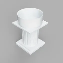 Creality Cloud | Greek/Roman Column - Tealight Candle Holder | ملفات الطابعة ثلاثية الأبعاد
