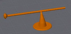 Dummy 13 Wizard Hat and Staff 200%