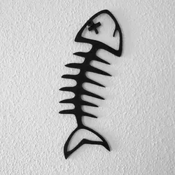 Fishbone wall art