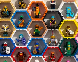 Hexes for LEGO mini figures (re-modeled)