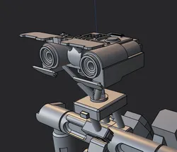 Johnny 5 Comes Alive: A 3D Print-Friendly Model