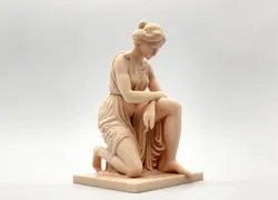 Kneeling Goddess Statue