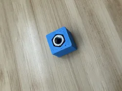 m3 nut cutout model with openscad code