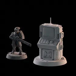 Objective marker for tabletop gaming - Terminal