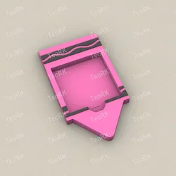 Other STL Download - Post-It, Sticky Note Holder crayonby TeoRk