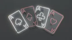 Poker 2 - Neon Sign