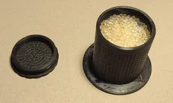 Silica gel container