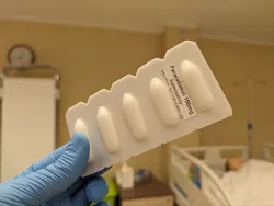 Suppository prop for healthcare simulation