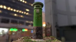 Victorian public letterbox, Dublin, IE