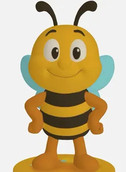 Characters & Creatures STL Descărcare - Bee - Chajomat3d