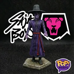 Digital Art STL تنزيل - Jinu - Saja Boys - K Pop Demon Hunters - Pop Prints