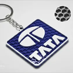 Fișiere pentru imprimante 3D | Fișier 3MF | TATA motors logo keychain