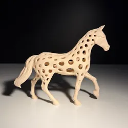 Fișiere pentru imprimante 3D | Fișier 3MF | Walking Horse Sculpture