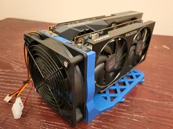 GPU Mining Stand 1 or 2 GPU's - requires screws