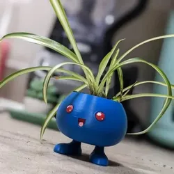 Home Decorations & Ornaments STL indir - Oddish planter - Isaacchapps