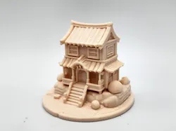 Japanese-Style House Miniature